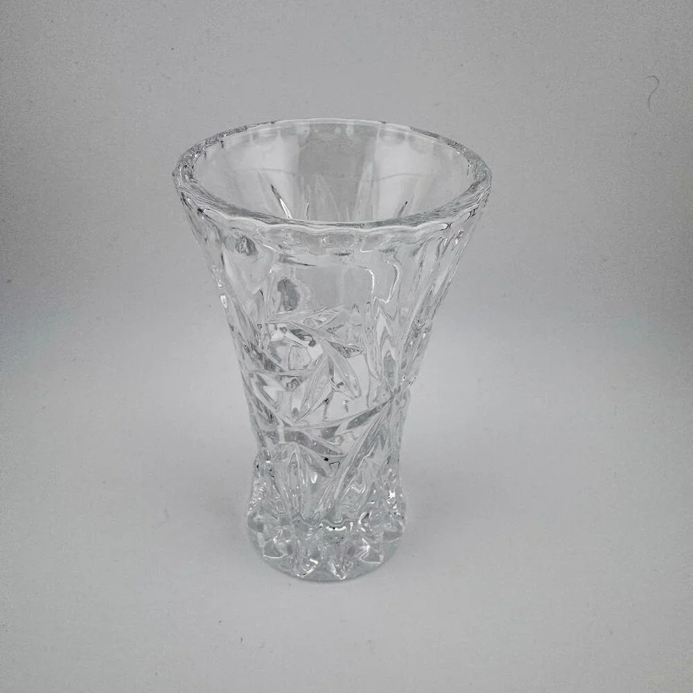 Vintage Lenox Fine Crystal Star Vase Bud Flower Vase 4 Inch Full Lead Crystal